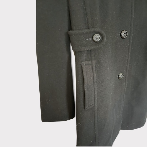American Rag Wool Military Peacoat Black Size XS Very Thick High Quality - Picture 8 of 10